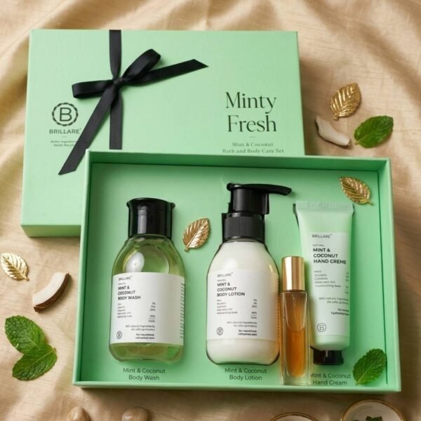 Minty Fresh Bath & Body Care Set