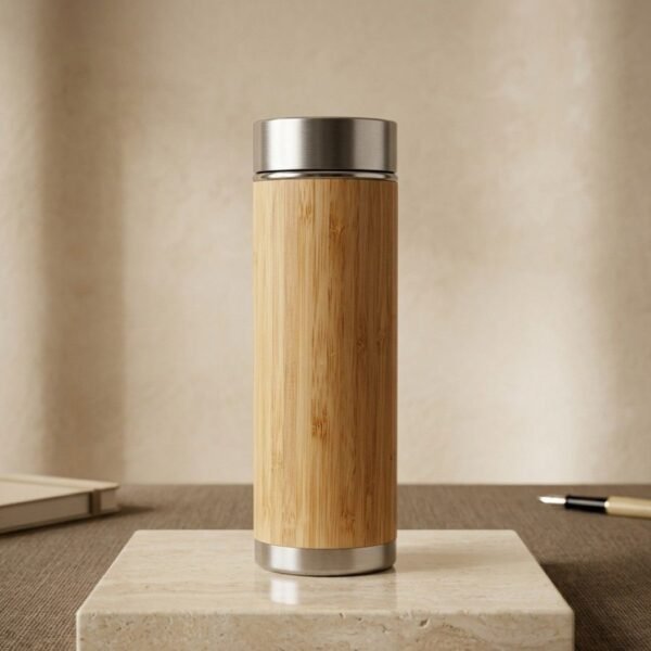 EcoBrew Bamboo Thermal Bottle