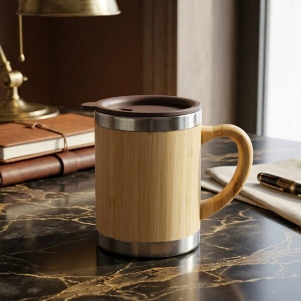 EcoSip Bamboo Insulated Mug
