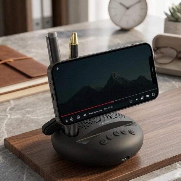 Xech Bluetooth Speaker with Phone Stand